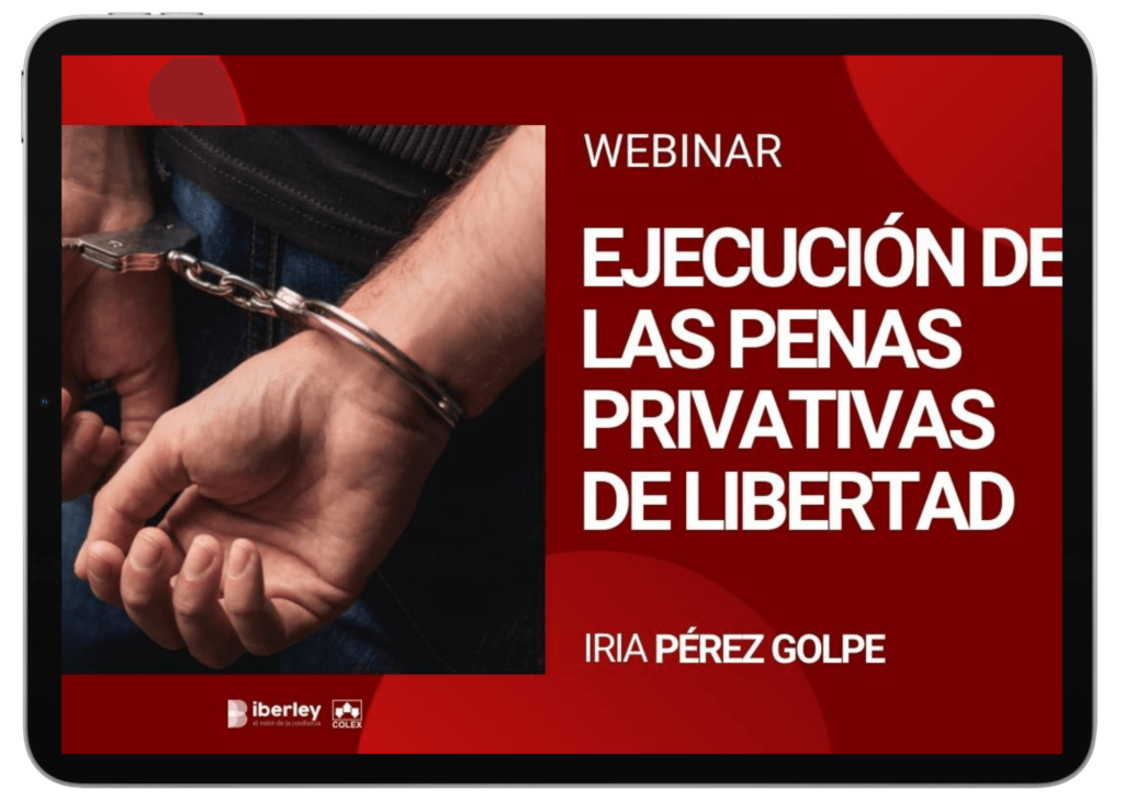 Webinar sobre la ejecución de las penas privativas de libertad